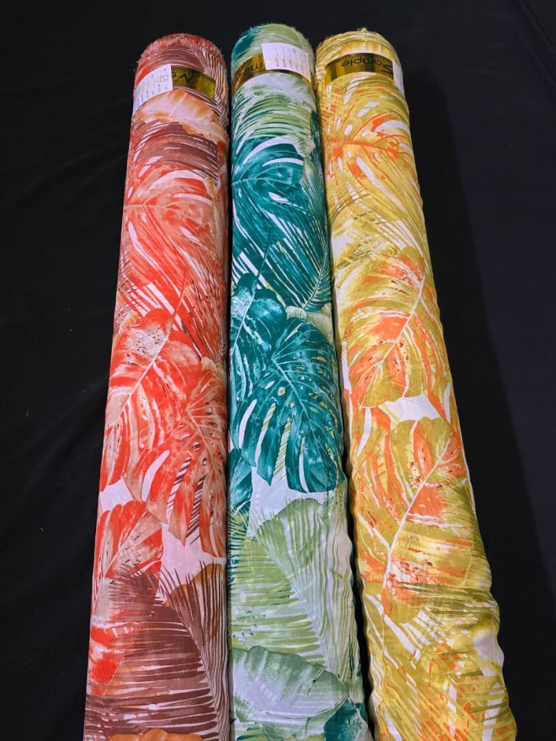 Printed fabric rolls